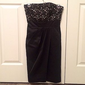 WHBM Strapless Cocktail Dress